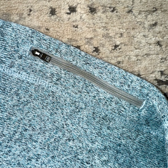 Patagonia Better Sweater Women’s Blue/Gray1/4 Zip Fleece Pullover SZ L - Picture 3 of 8